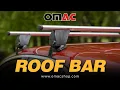 How to Install Roof Rack Cross Bar Menabo Roof Bar Menabo Roof Rack Cross Bar Installation