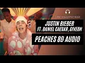 Download Lagu Justin Bieber - Peaches ft. Daniel Caesar, Giveon (8D AUDIO) 🎧 [BEST VERSION]