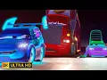 Cars Tuner Street Racer Scene Mack Falls Asleep McQueen Gets Lost Cars 2006 Remastered 4K 60FPS