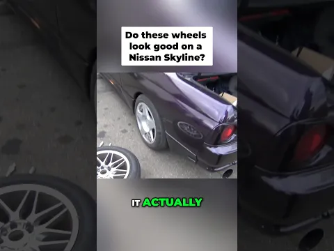 Do these wheels look good on a Skyline?