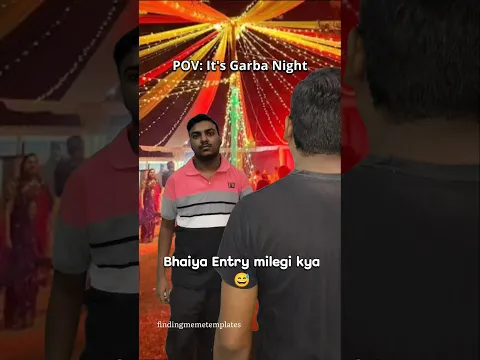 Bro kuch bhi kar sakta hai mere liye π II Navratri meme #shorts #shortsvideo #viral