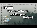 18CS61 - SS and CD