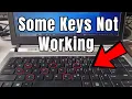 How to Fix Some Keys Not Working on Laptop Keyboard Keyboard Not Working