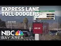 Bay Area toll evaders s plan pilot program to crack down on express lane cheaters
