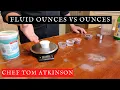 Fluid Ounces vs Ounces - What s the Difference