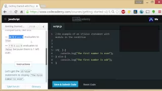 Codecademy Getting Started with Programming 21
