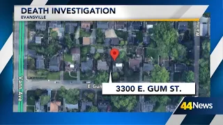 Death investigation underway in Evansville after woman found beyond help