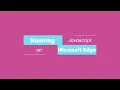 Javascript on Microsoft Edge