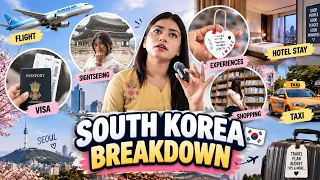 🇰🇷 South Korea Trip Ka Complete Budget Breakdown 💸 | Kitna Kharcha Hua?