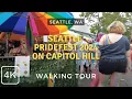 Seattle Full of Pride at Pridefest 2024 on Capitol Hill 4k Walk Seattle WA