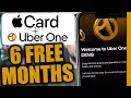 Apple Credit Card Offer Uber One 6 Months Free Trial