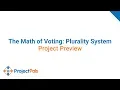 Project The Math of Voting Plurality System