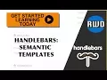 Handlebars How to Build Template Based Websites - Learn Semantic Templating in JavaScript