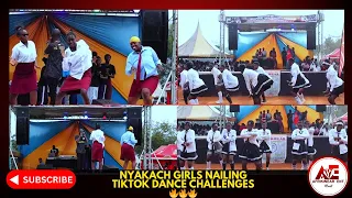 watch this no school can defeat this nyakach girls killing the tiktok dance challenges 