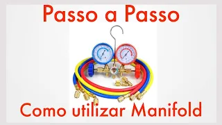 Passo a Passo Como utilizar Manifold Manômetro Ar Condicionado