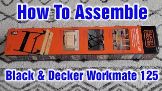 Black And Decker Workmate 125 - How To Assemble
