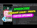 Speedcode - Login and Profile Screen
