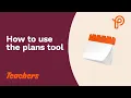 Prodigy Teachers How to use the plans tool