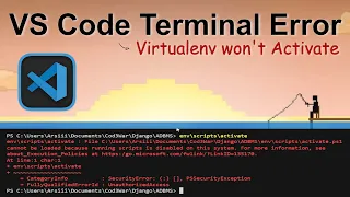 Python Virtual env Error Solution