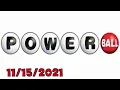 Powerball winning numbers - 2021