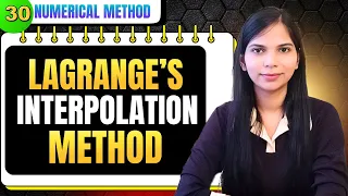 Lagrange s Interpolation Formula Numerical Methods Complete Playlist