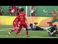 Day 8 evening | Football 5-A-Side highlights | Rio 2016 Paralympic Games
