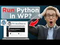 How To Add Python Code In WordPress Tested