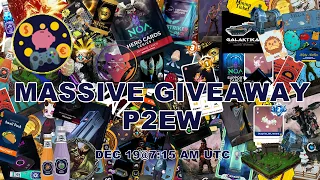 massive nft giveaway from play to earn world 350 nfts to giveaway in 1 live that you cant miss
