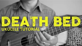 Powfu - death bed (coffee for your head) (EASY Ukulele Tutorial) ft. beabadoobee