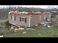 Homes buildings damaged in Gordon County