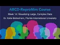 Week 14 ABCD Visualizing Data