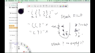 LeetCode Tutorial 20 Valid Parentheses