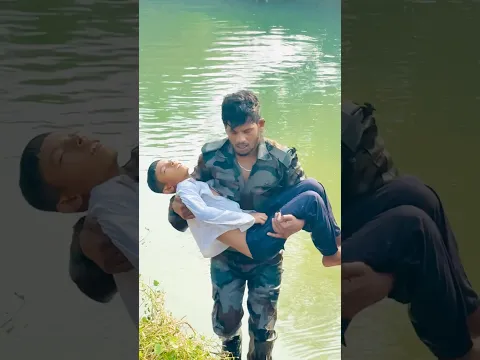 Army Ne Bachaya Bachhe Ki Jan 🇮🇳🥹💔 #shorts #ytshorts #youtubeshorts #army #explore #sad