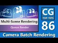 Camera Batch Rendering Queue Rendering in Blender
