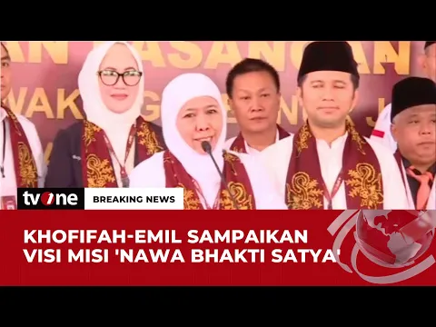 Khofifah-Emil Bawa 9 Program dalam 'Nawa Bhakti Satya'