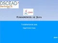 Fundamentos de Java Sesion 1