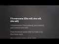I Will Overcome. - Karaoke From RAYE