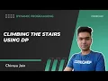 Dynamic Programming Part 2 Climbing the stairs using DP CodeChef Tutorials