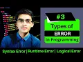 Types of Error in Programming What is Debugging Amit Mahato DataMaahato