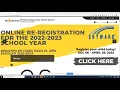 Reregistration Steps 2022-23 - English McAllen ISD