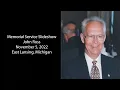 John Ross Memorial Slideshow