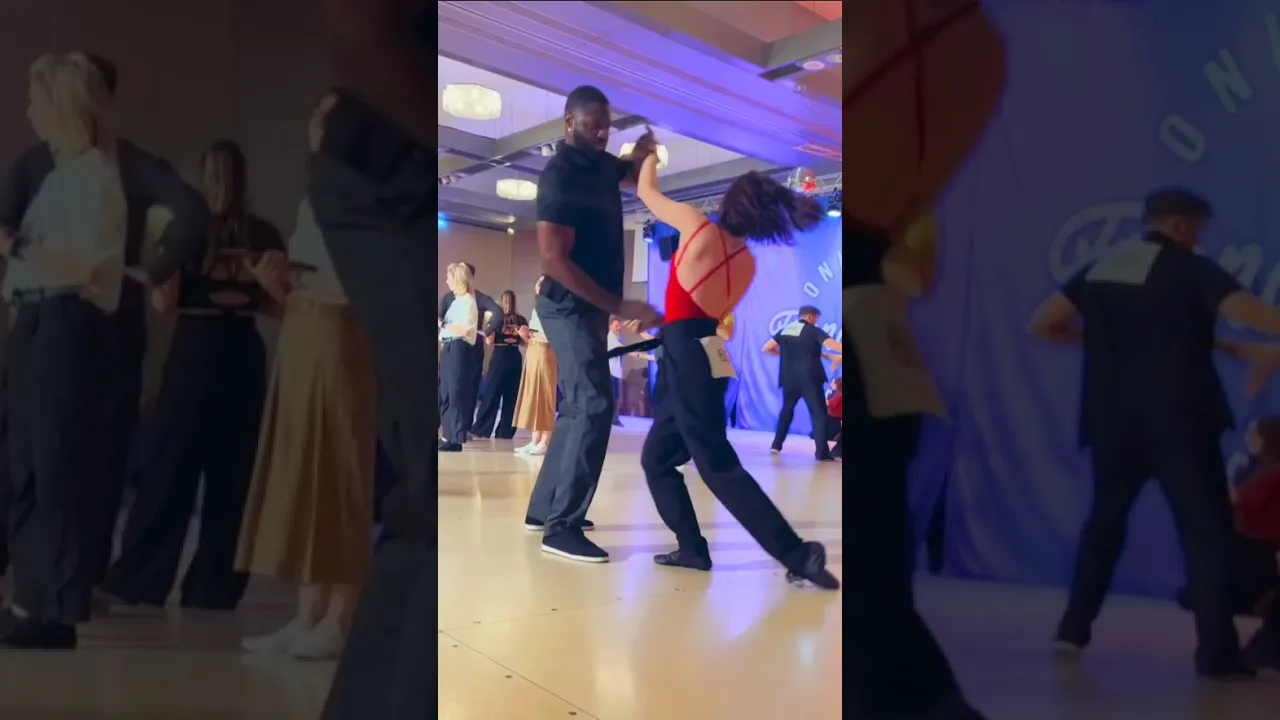 Hadn't done this move before 😯😯 #improv #westcoastswing
