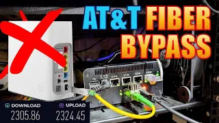 How To Bypass AT T Fiber BGW320 w WAS-110 SFP