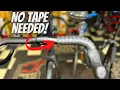Download Lagu HOW TO WRAP HANDLEBARS ON A ROAD BIKE, NO TAPE SHOWING *CLEAN*