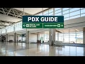 Navigate Rental Car Return Luggage Drop at Portland International Airport PDX Terminal C Guide