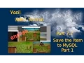 2 Unity 5 Tutorial MMO Save Item into MYSQL Part1