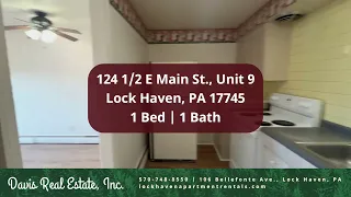 Apartment Tour 124 5 E Main St Unit 9 Lock Haven PA