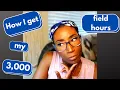 How I get my 3 000 field hours as a full-time School Counselor and part-time clinician LPC-A