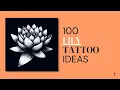 100 Lily Tattoo Design Ideas