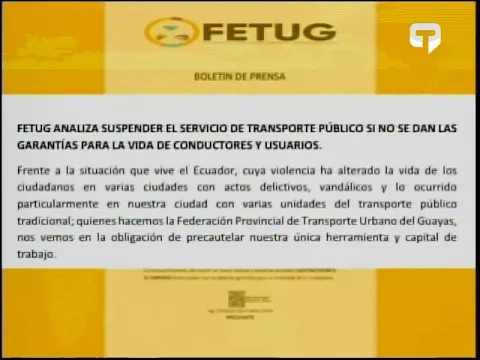 Transportistas urbanos analizan suspender el servicio por falta de seguridad